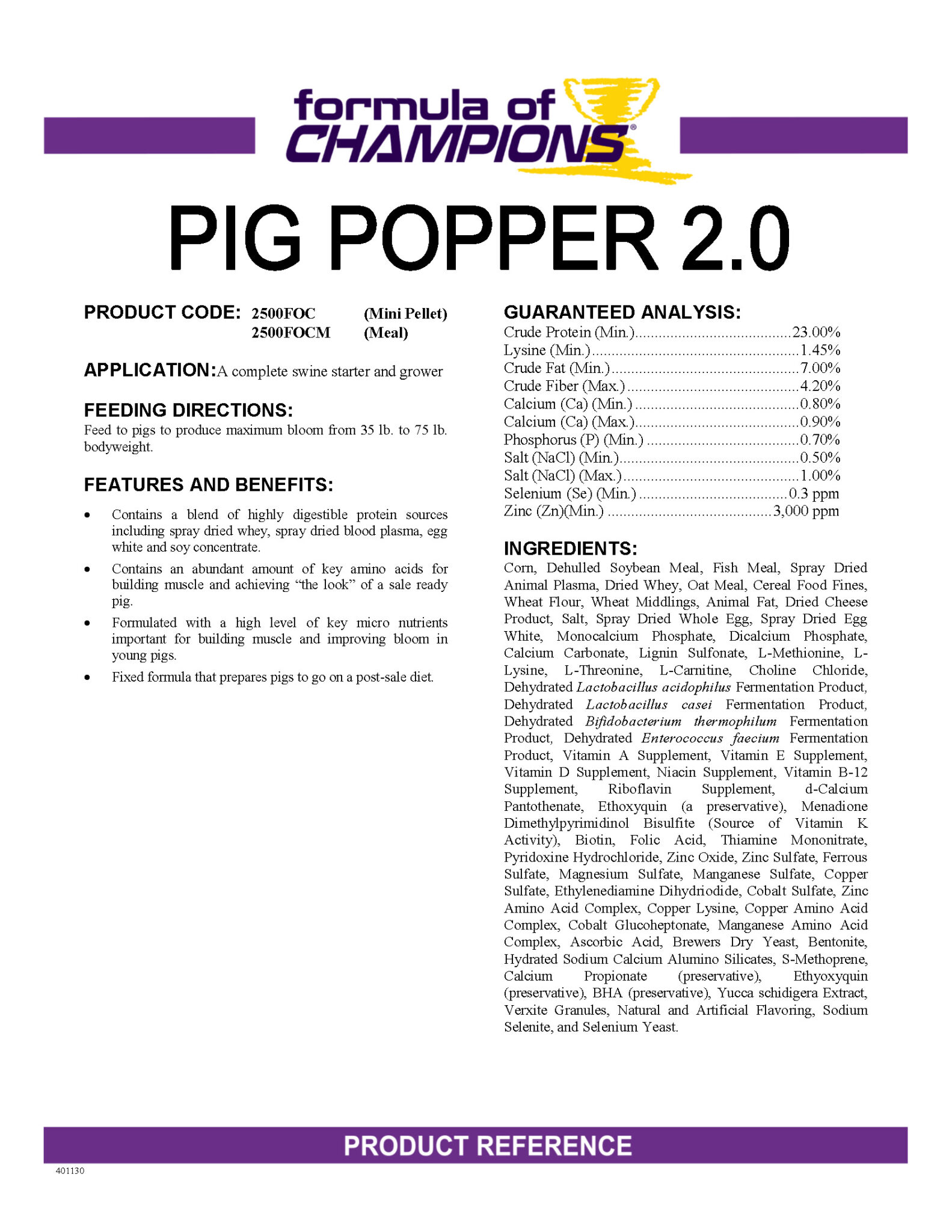 popper pig rush